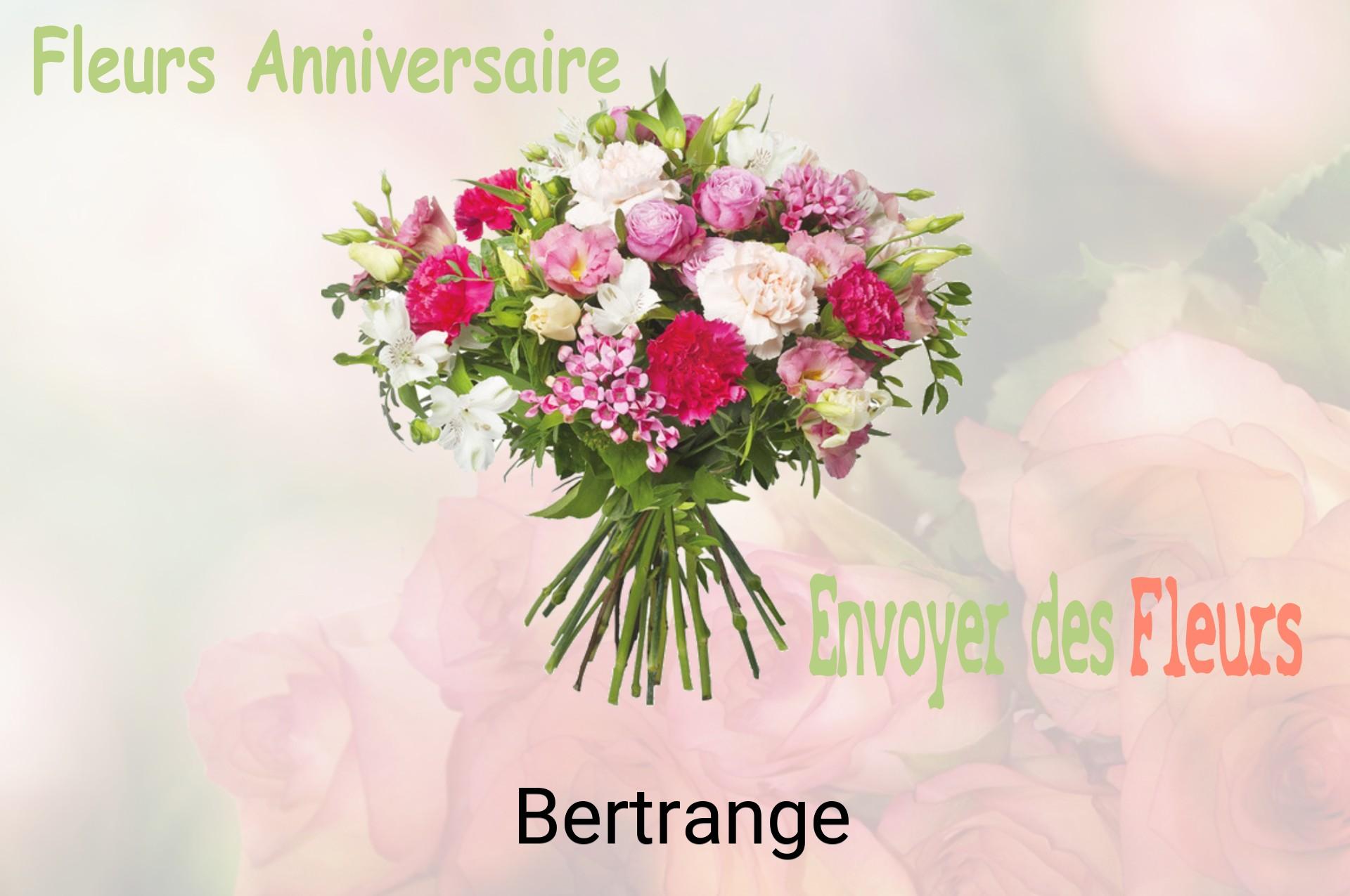 Bouquet de fleurs d’anniversaire livré à Bertrange