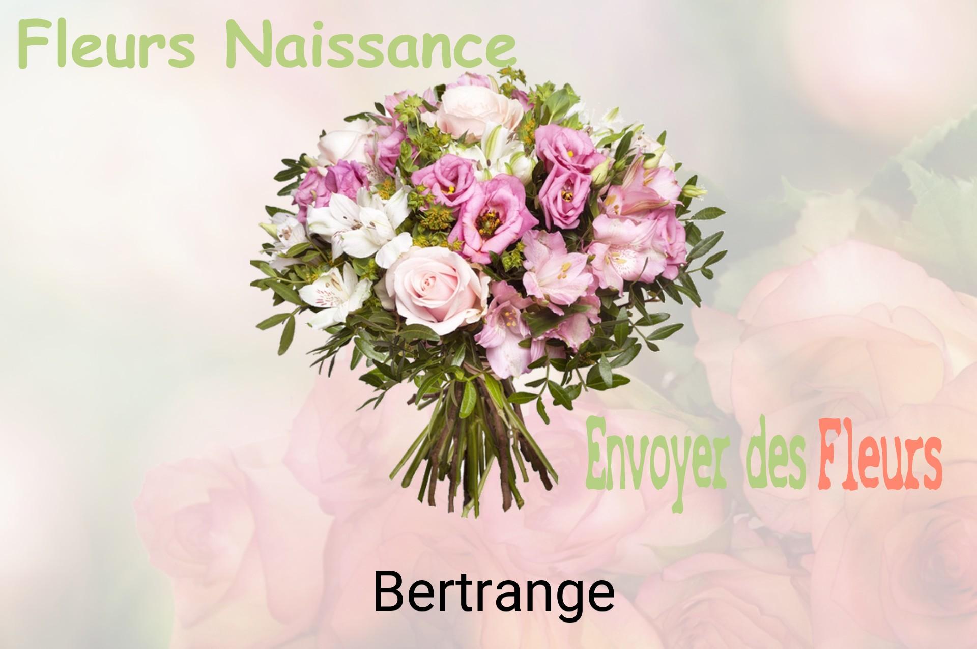 Bouquet de fleurs de naissance livré à Bertrange